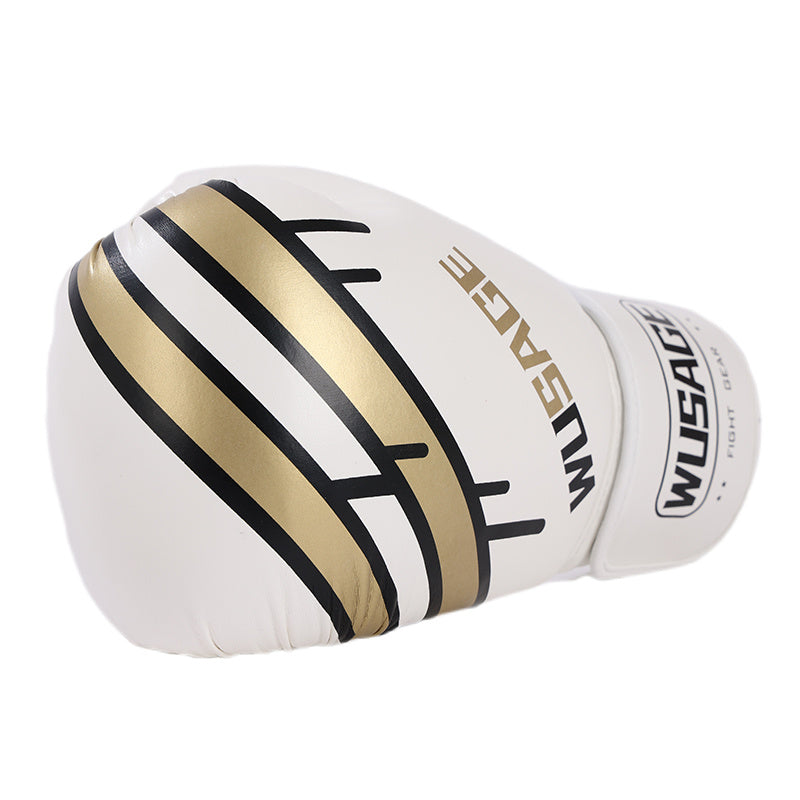 Professional Sparring Gloves – 6-12 Oz Boxing & Kickboxing Gloves with Padded Wrist Support for Training & Competition