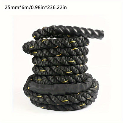 1pc Combat Rope, Core Strength Training Rope, Physical Training Rope, Fitness Rope (6m/236.22inch)