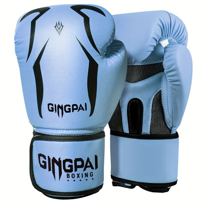 Breathable Boxing Gloves, Sandbag Gloves, Muay Thai Professional Combat Practical Training Gloves, Unisex Boxing Gloves, Boxing Training Gloves Tear Resistant Hand Protective Gloves