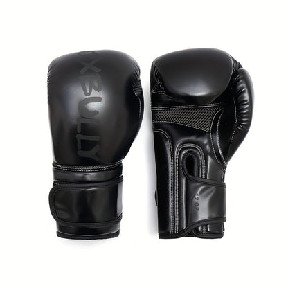 1 Pair 6oz/8oz/10oz/12oz Boxing Gloves, Suitable For Sanda, Boxing, Muay Thai, Fighting Training