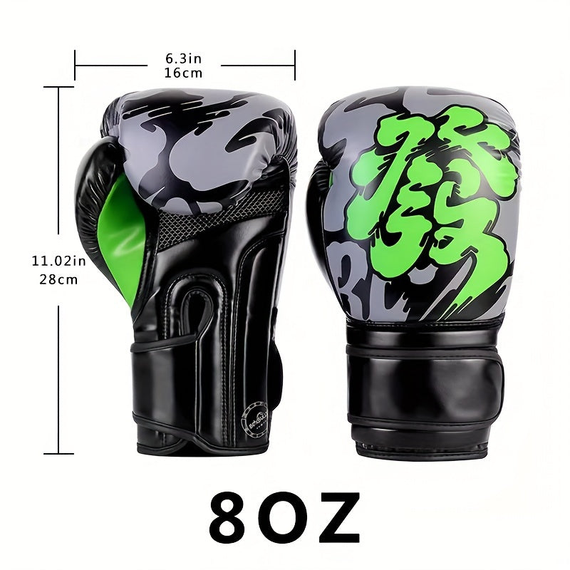 1pair Soft Durable Boxing Gloves, 8oz/10oz/12oz Punching Gloves For Training, And Relaxation