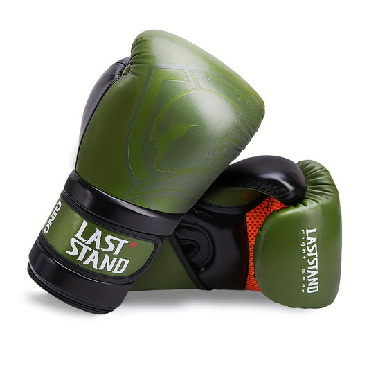 1pair Training Boxing Gloves, Breathable Punching Mitts For Sandbag Training & Sparring.