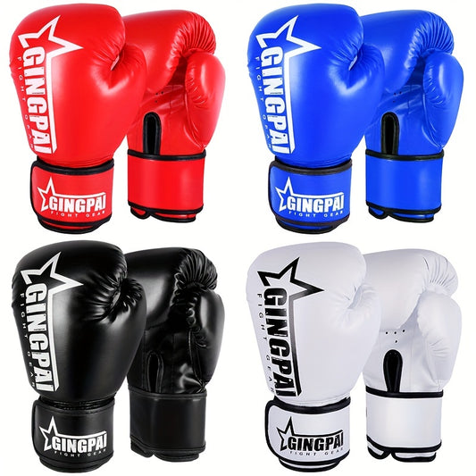 1pc 10oz Breathable Boxing Gloves, Sandbag Training Gloves, For Fighting, Taekwondo, Combat Training